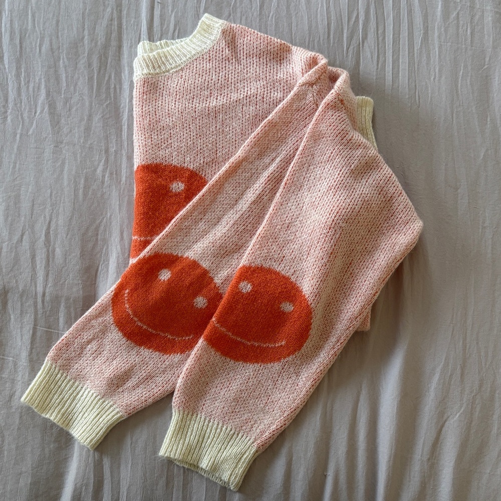 SHEIN Sweater with Smiley Design